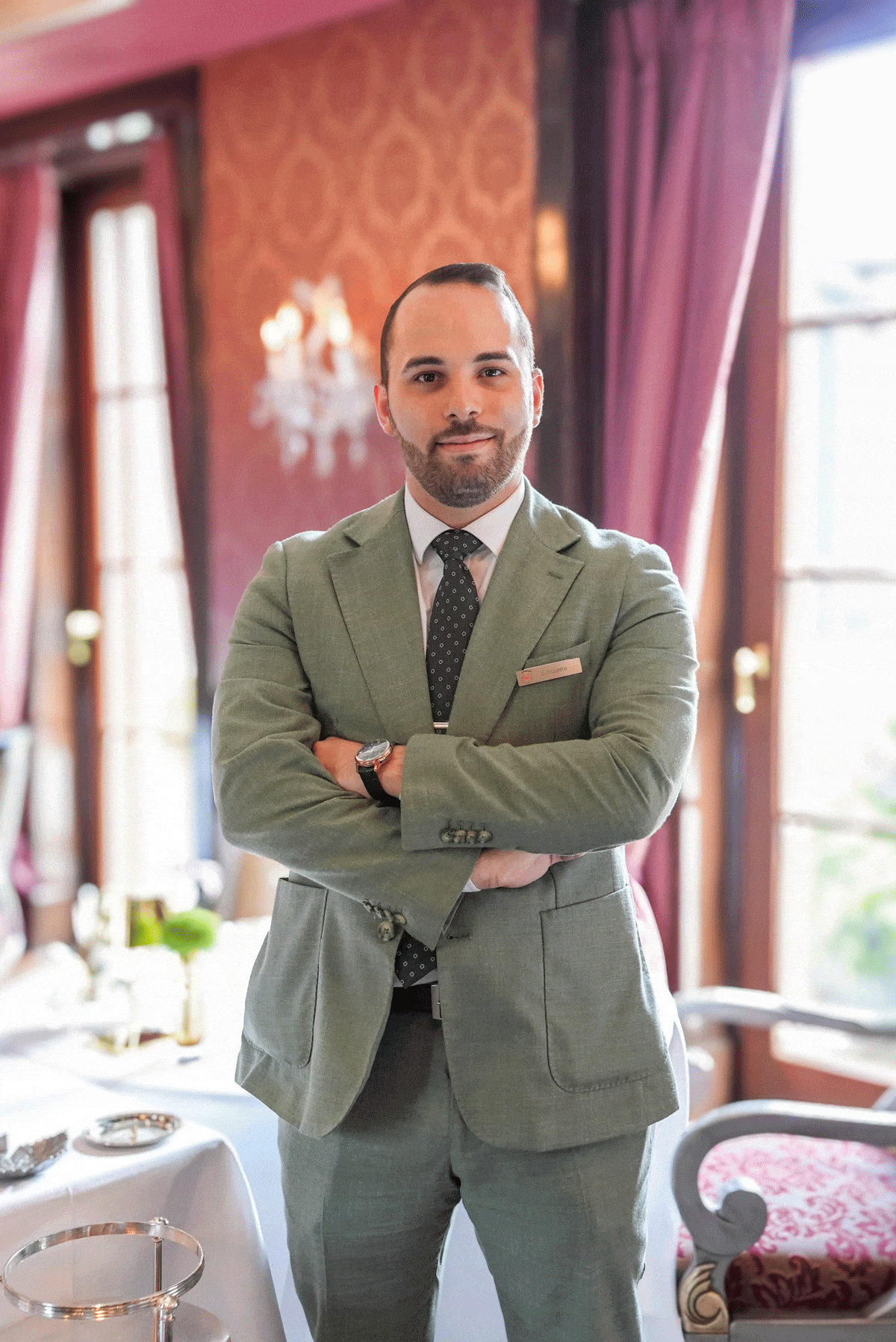 Gastgeber Maitre Donato